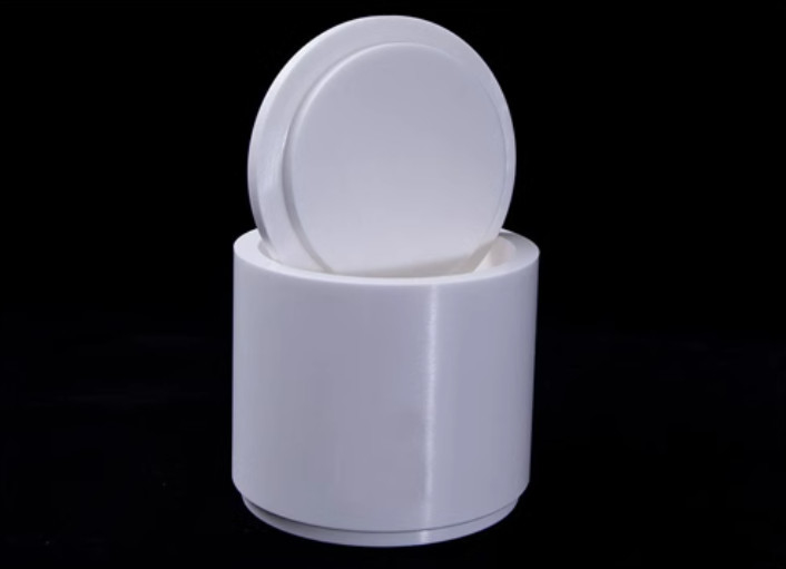 10mm 4L Lab Zirconia Grinding Ball Mill Jar 99.95% Purity for Retsch PM400