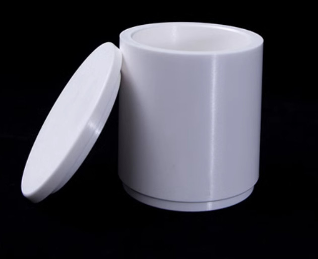10mm 4L Lab Zirconia Grinding Ball Mill Jar 99.95% Purity for Retsch PM400