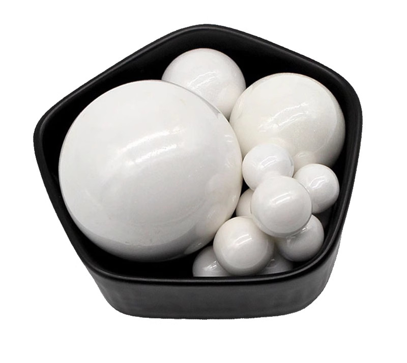 Ultra Dense Zirconia Grinding Balls Media 95% ZrO2 Wear Resistance For Lab Industry