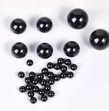 Non Oxide Lead Grinding Media Ceramic Silicon Carbide Balls Corrosion Resistance