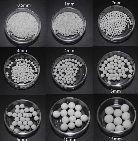 Pharma Grade Alumina Grinding Balls Ceramic Milling Media GMP Compliant For Drug Manufacturing