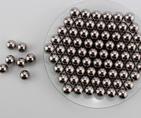Ultra Fine Polished Tungsten Sphere WC Media Steel Ball Submicron For Precision Grinding