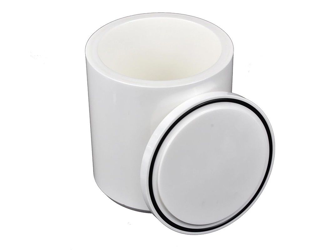 O-ring Screw-top Or Clamp-lock Lid Sealing Various Zirconia Grinding Jars