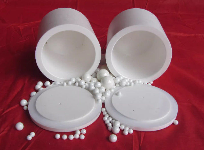 O-ring Screw-top Or Clamp-lock Lid Sealing Various Zirconia Grinding Jars