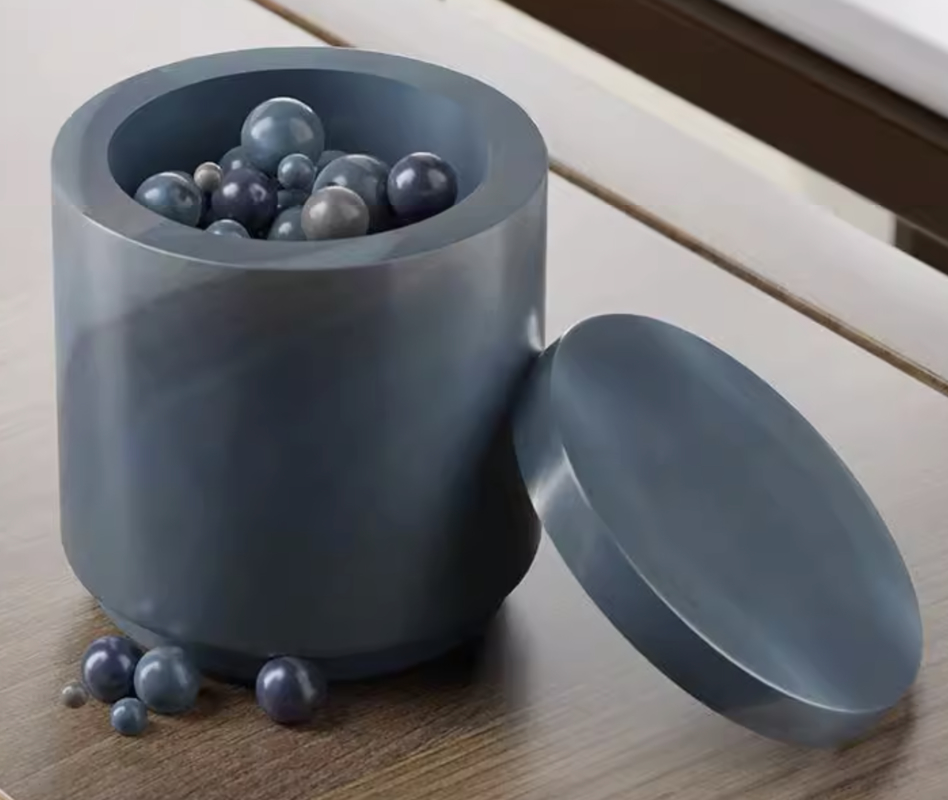 A Laboratory High Purity Agate Ball Milling Jar For Mechanical Alloying Of Sample Materials