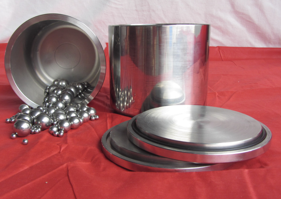 Factory Direct Sales Stainless Steel Ball Mill Jars Customized Lanetary Ball Mill Grinding Jars