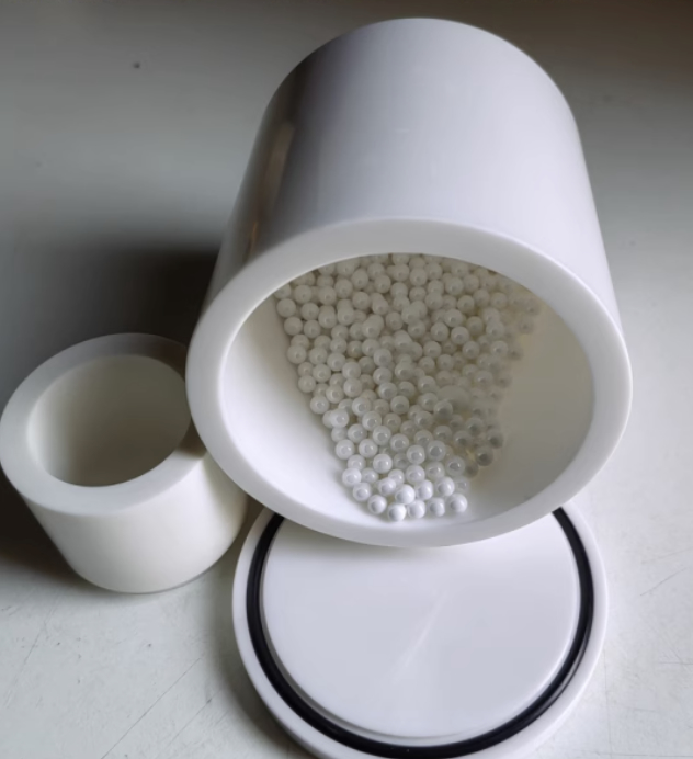 Zirconia ball milling jars for laboratory use, custom made 95 zirconium beads ranging from 50ml to 3000ml