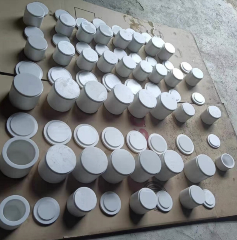 Zirconia ball milling jars for laboratory use, custom made 95 zirconium beads ranging from 50ml to 3000ml