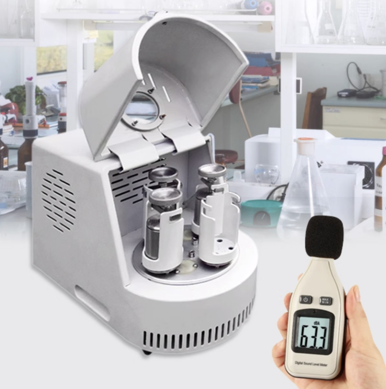 Laboratory small planetary ball mill,dry and wet pulverizer, nano sample preparation,silent soil grinding