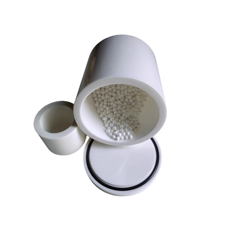 D100 X H119 500 Ml  Y-Stabilized Zirconia Milling Jar For Planetary Ball Mills

