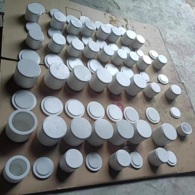 D100 X H119 500 Ml  Y-Stabilized Zirconia Milling Jar For Planetary Ball Mills
