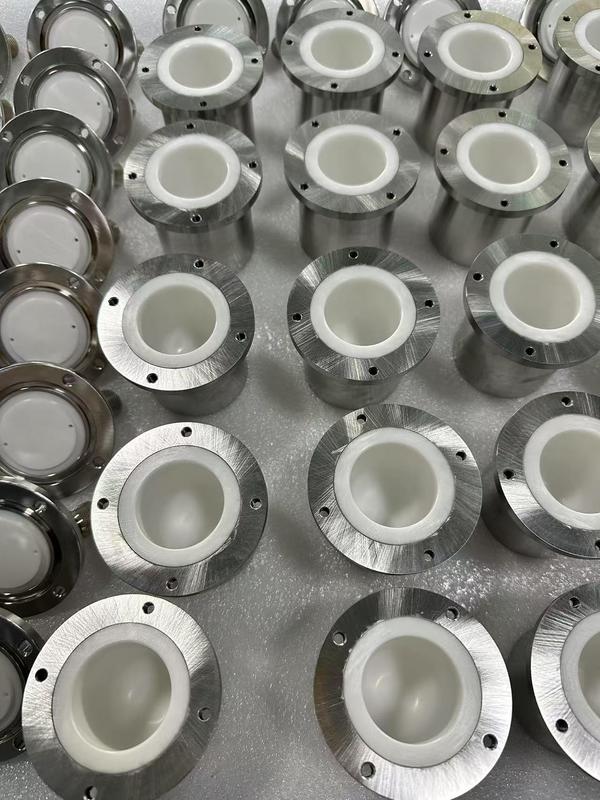 D100 X H119 500 Ml  Y-Stabilized Zirconia Milling Jar For Planetary Ball Mills
