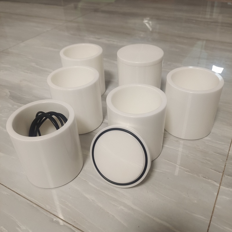 50 Ml D50 X H60 Y-Stabilized Zirconia Ceramic Milling Jars For Planetary Ball Mills