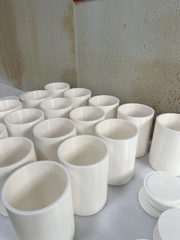 50ml Zirconia Ball Milling Jar With Stainless Steel Protective Cover For Retsch Ball Milling Jars