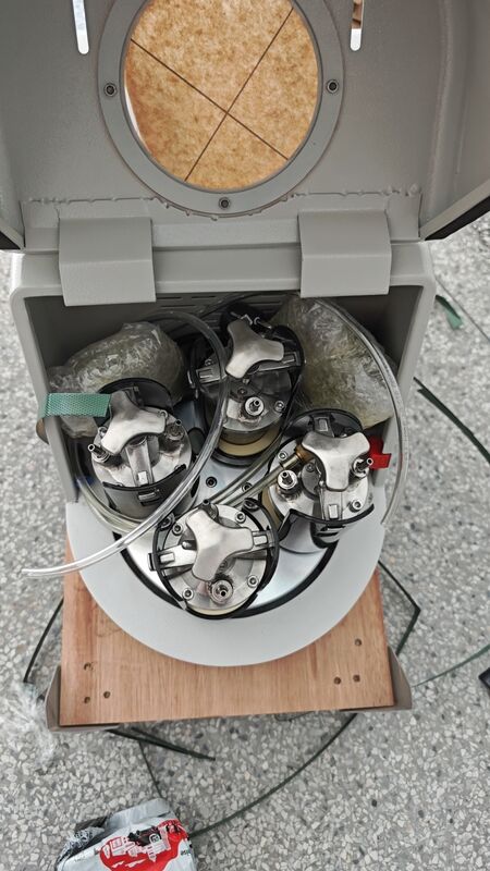 ZOLI 800 rpm Moinho de Esferas Planetário com Capacidade de 2L e Painel de Controle Digital para Moagem em Nanoescala