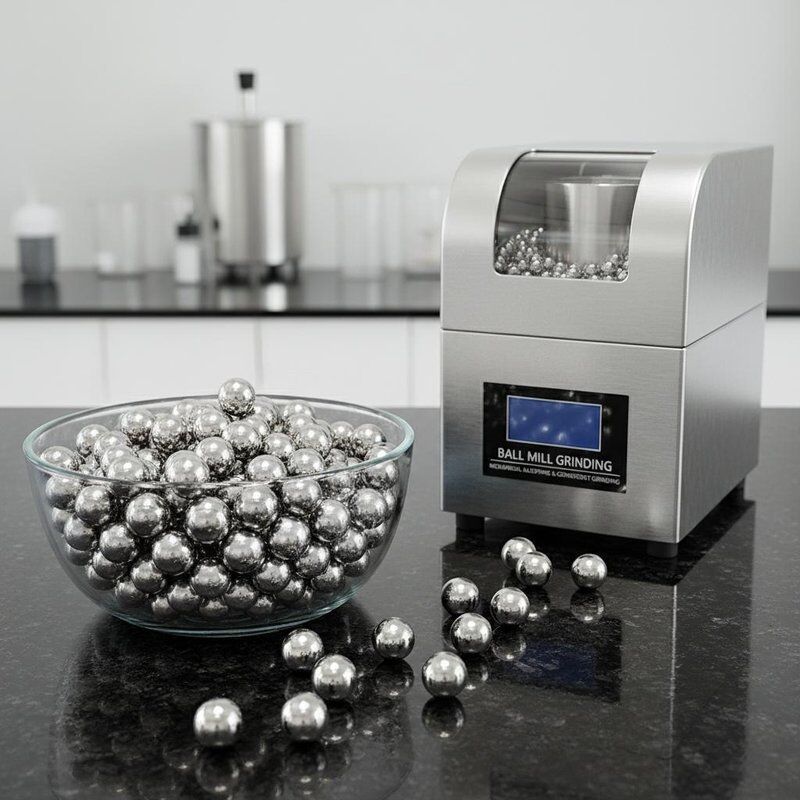 Grinding Balls Diameter 10mm Ball Mill Grinding Machine Offering Mechanical Alloying and Consistent Grinding Performance