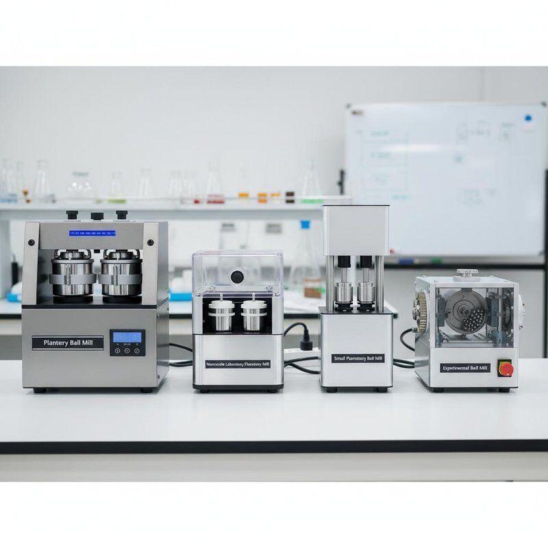 Moedor Planetário de Bolas Programável em Nanoscale com Capacidade de 500ml para Uso Laboratorial