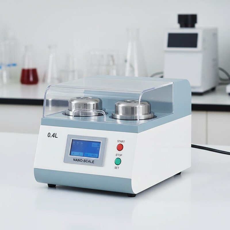 0.4L Capacità Laboratorio Planetario Mulino a Sfere per Macinazione su Nano-Scala con Impatto ad Alta Energia