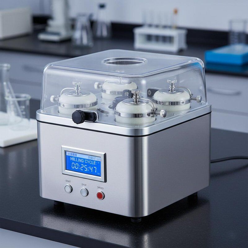 500 rpm Hızlı, 0.4L-100L Kapasite ve Laboratuvar Kullanımı için Zirkonya Döşeme Topları ile Mikro Gezegen Top Mühürü
