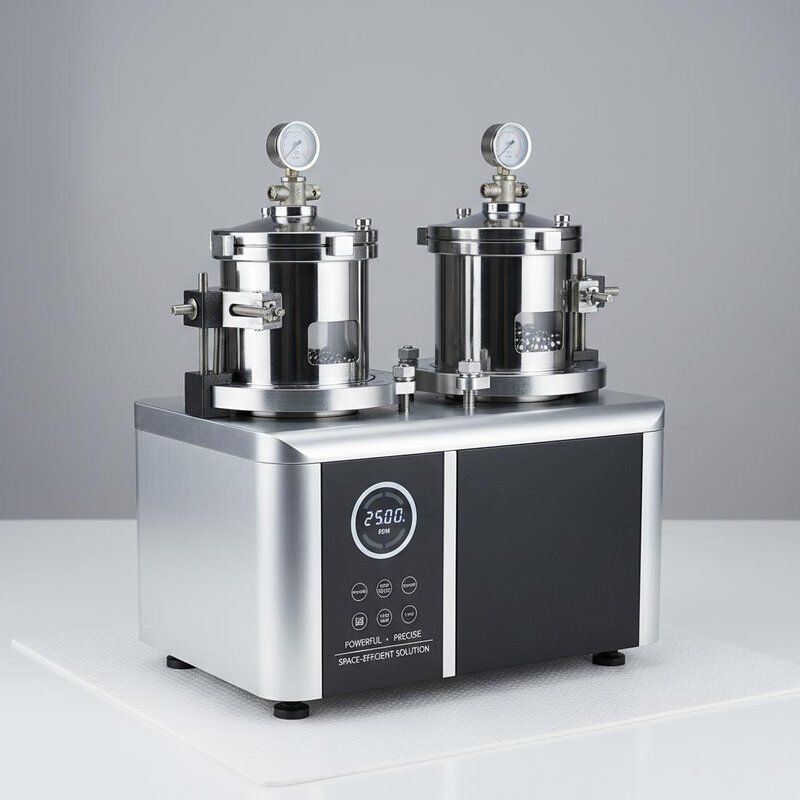 ZOLI 800 rpm Moinho de Esferas Planetário com Capacidade de 2L e Painel de Controle Digital para Moagem em Nanoescala