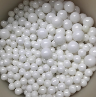 Ultra Smooth Zirconia Grinding Balls Beads Media Minimized Friction In Bulk
