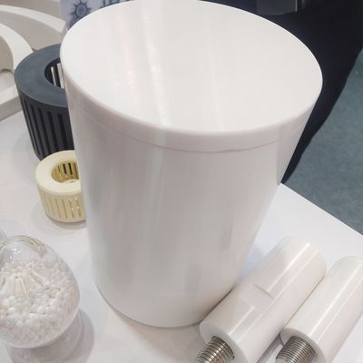 Precision Grinding With 64mm Ball Mill Jar And Jar Lid Set